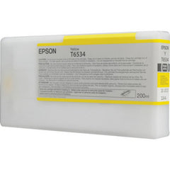 Epson T6534 Yellow Ink Cartridge 200ml - C13T653400