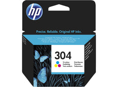 HP 304XL Tricolour Standard Capacity Ink Cartridge 7ml - N9K07AE