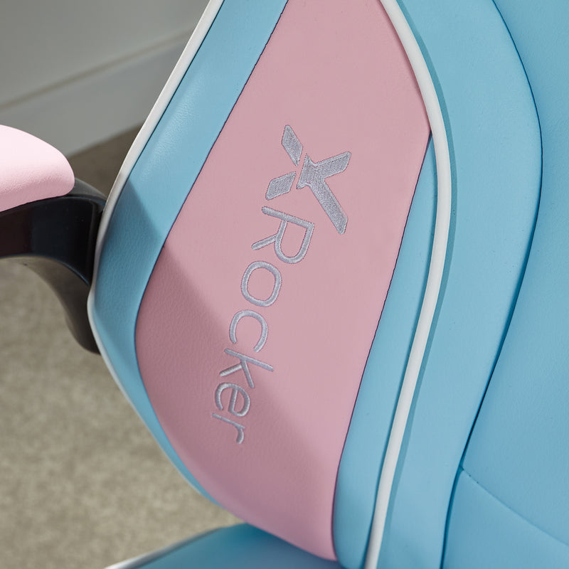 X Rocker | Maverick Ergonomic Office Gaming Chair - Bubblegum