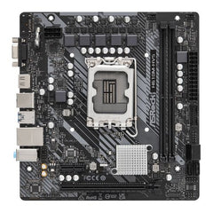 Asrock H610M-HVS, Intel H610, 1700, Micro ATX, 2 DDR4, VGA, HDMI, PCIe4