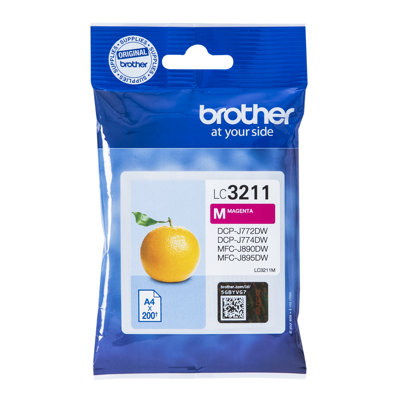 Brother Magenta Ink Cartridge 12ml - LC3211M