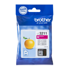 Brother Magenta Ink Cartridge 12ml - LC3211M