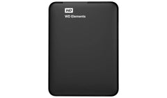 WD Elements 2TB USB 3.0 Portable Hard Drive - Black