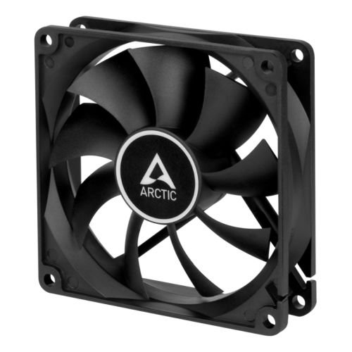 Arctic F9 Silent 9.2cm Case Fan, Black, 9 Blades, Fluid Dynamic