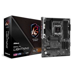 Asrock B650 PG LIGHTNING, AMD B650, AM5, ATX, 4 DDR5, HDMI, 2.5G LAN, PCIe4, 3x M.2