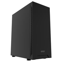 CRONUS Athena Case, Silent, Black, Mid Tower, 1 x USB 3.0 / 2 x USB 2.0, Sound-Dampened Front, Top & Side Panels, ATX, Micro ATX, Mini-ITX