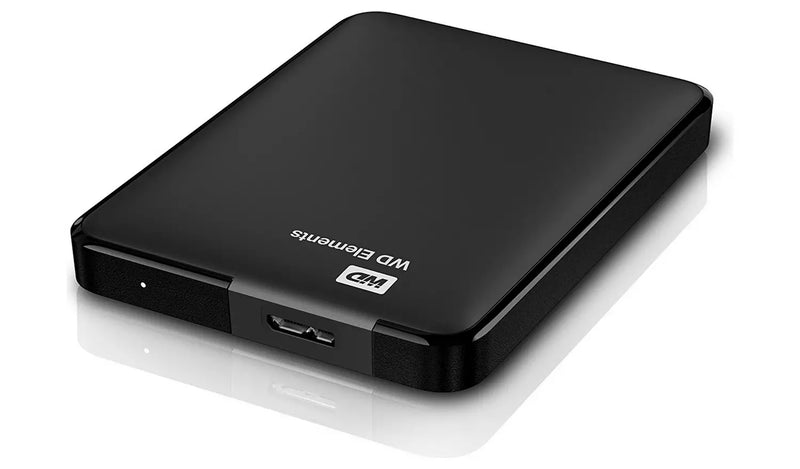 WD Elements 2TB USB 3.0 Portable Hard Drive - Black