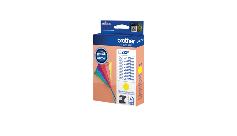 Brother Yellow Ink Cartridge 6ml - LC223Y