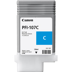 Canon PFI107C Cyan Standard Capacity Ink Cartridge 130ml - 6706B001