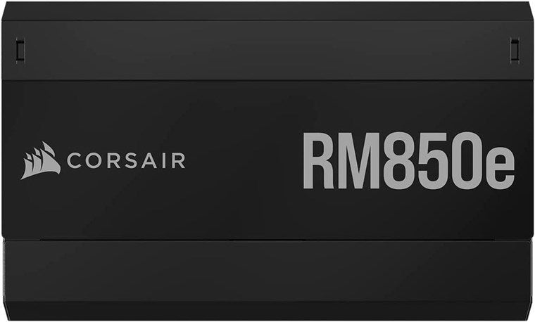 Corsair 850W RMe Series RM850e PSU, Fully Modular, Rifle Bearing Fan, Dual EPS12V, Zero RPM Mode, 80+ Gold