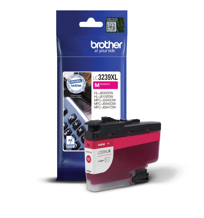 Brother Magenta High Capacity Ink Cartridge 50ml - LC3239XLM