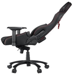 Asus ROG Chariot RGB Gaming Chair, Racing-Car Style, Steel Frame, PU Leather, Memory-Foam Lumbar, 4D Armrests, 145° Recline, Tilt & Class 4 Gas Lift