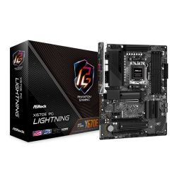 Asrock X670E PG LIGHTNING, AMD X670, AM5, ATX, 4 DDR5, HDMI, DP, 2.5G LAN, PCIe5, 4x M.2