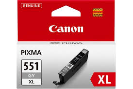 Canon CLI551XLGY Grey High Yield Ink Cartridge 11ml - 6447B001