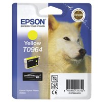 Epson T0964 Husky Yellow Standard Capacity Ink Cartridge 11ml - C13T09644010