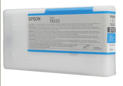 Epson T6532 Cyan Ink Cartridge 200ml - C13T653200