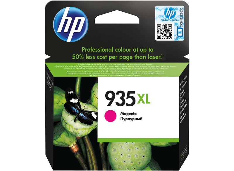 HP 935XL Magenta High Yield Ink Cartridge 10ml for HP OfficeJet Pro 6230/6830 - C2P25AE