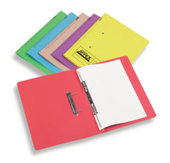 Rexel Jiffex Transfer File Manilla Foolscap 315gsm Red (Pack 50) 43218EAST