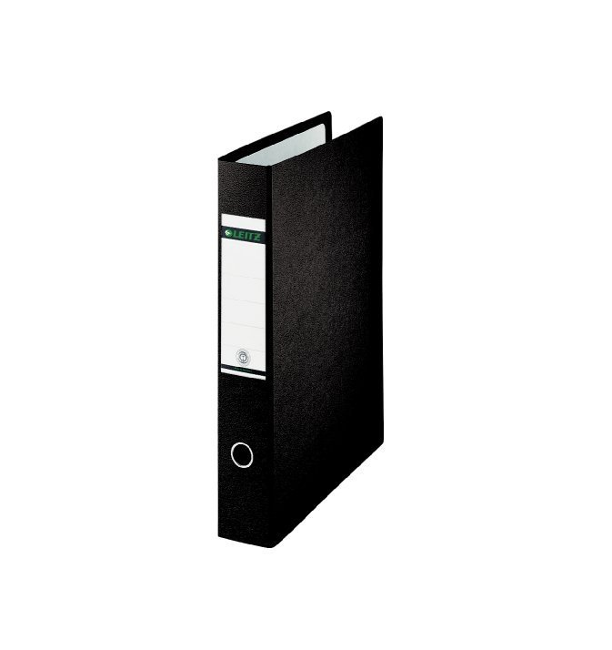 Leitz Lever Arch File Paper on Board A3 77mm Spine Width Upright Black (Pack 2) 310670095