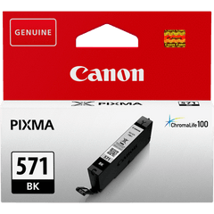 Canon CLI571BK Black Standard Capacity Ink Cartridge 7ml - 0385C001