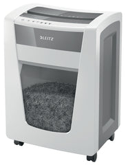 Leitz IQ Office Pro Super Micro Cut Shredder 30 Litre 6 Sheet White DS 80101000