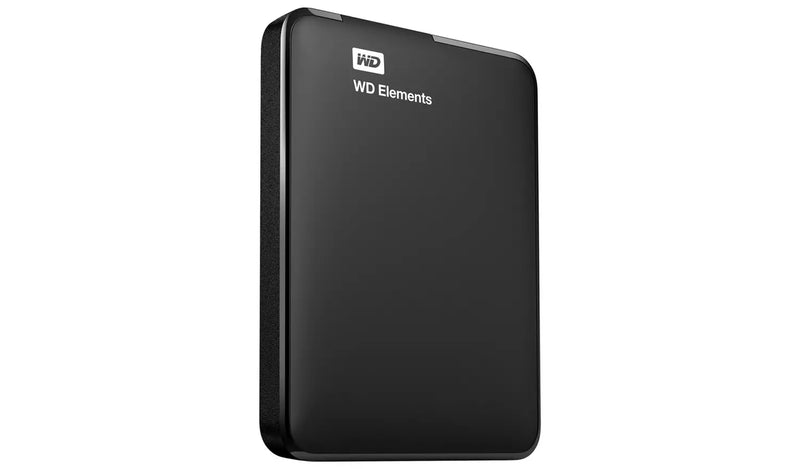 WD Elements 2TB USB 3.0 Portable Hard Drive - Black