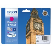 Epson T7033 Big Ben Magenta Standard Capacity Ink Cartridge 10ml - C13T70334010