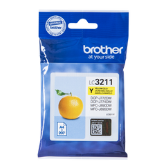 Brother Yellow Ink Cartridge 12ml - LC3211Y