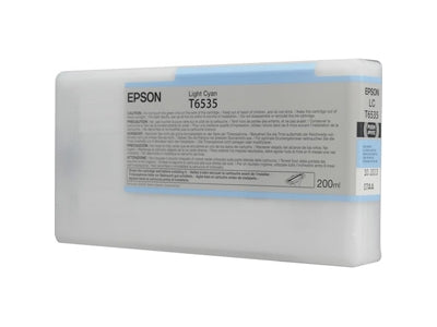 Epson T6535 Light Cyan Ink Cartridge 200ml - C13T653500