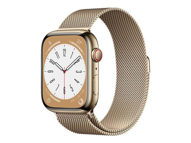 Apple Watch Series 8 (GPS + Cellular) - 45 mm - Gold Stainless Steel