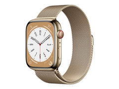 Apple Watch Series 8 (GPS + Cellular) - 45 mm - Gold Stainless Steel