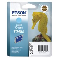 Epson T0485 Seahorse Light Cyan Standard Capacity Ink Cartridge 13ml - C13T04854010