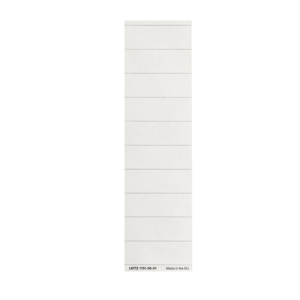 Leitz Ultimate Suspension File Card Tab Inserts White (Pack 100) 17510001