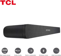 TCL TS8111 - Sound bar - Wireless - Bluetooth - Shadow Black