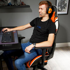 X Rocker | Agility eSports Office PC Chair - Orange