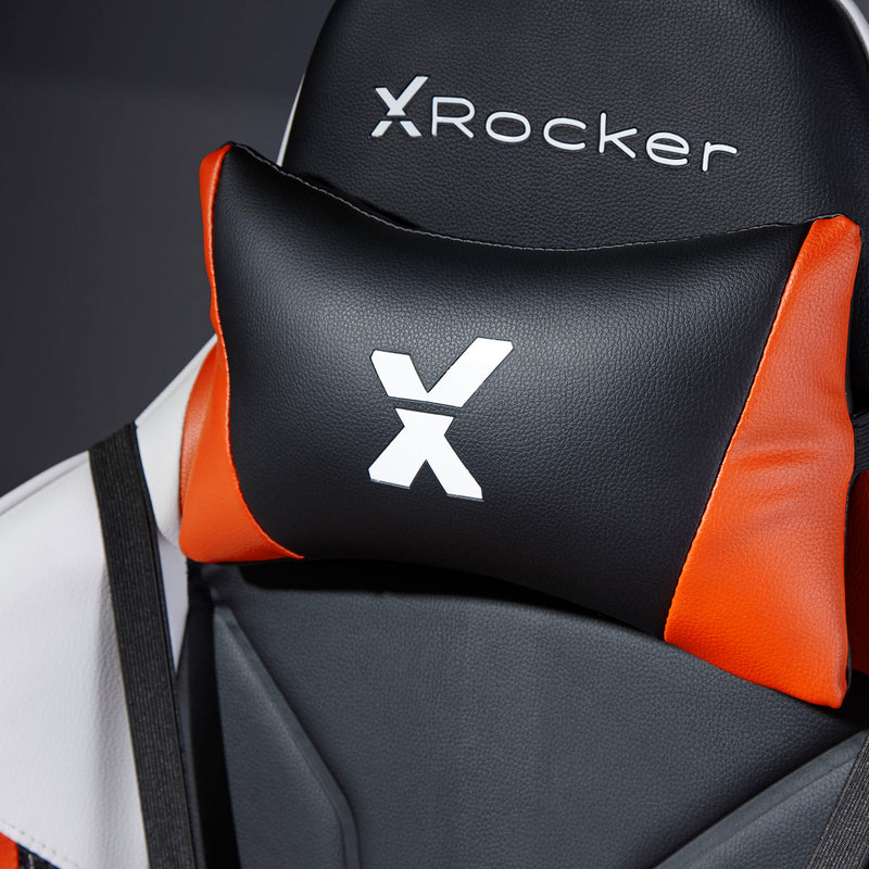 X Rocker | Agility eSports Office PC Chair - Orange