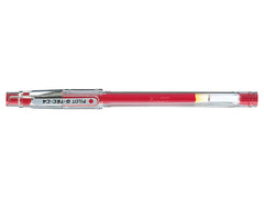 Pilot G-Tec C4 Microtip Gel Rollerball Pen 0.4mm Tip 0.2mm Line Red (Pack 12)