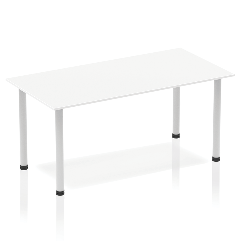 Impulse 1400mm Straight Table With Post Leg