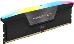 Corsair Vengeance RGB 32GB Kit (2 x 16GB), DDR5, 5200MHz (PC5-41600), CL40, 1.25V, XMP 3.0, PMIC, DIMM Memory