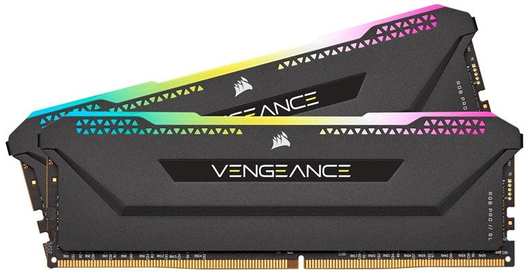 Corsair Vengeance RGB Pro 32GB Memory Kit (2 x 16GB), DDR4, 3600MHz (PC4-28800), CL18, XMP 2.0, Ryzen Optimised, DIMM Memory