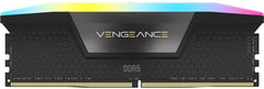 Corsair Vengeance RGB 64GB Kit (2 x 32GB), DDR5, 5200MHz (PC5-41600), CL40, 1.25V, XMP 3.0, PMIC, DIMM Memory