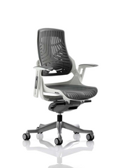 Zure Executive Chair with White Shell