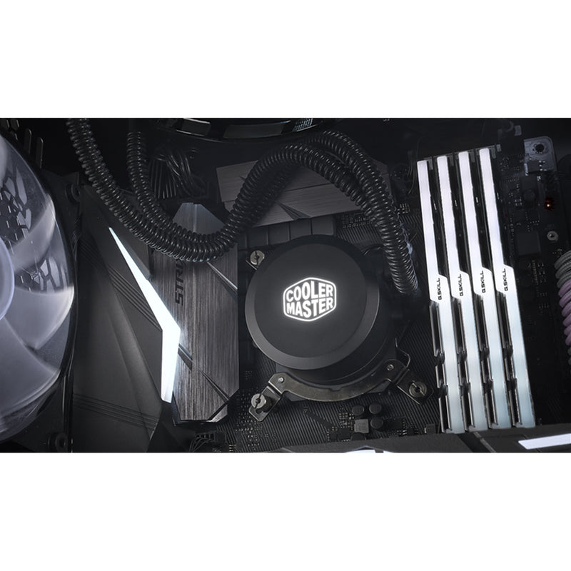 Cooler Master MasterLiquid Lite 240 Universal Socket 240mm PWM 2000RPM Fan Black AiO Liquid CPU Cooler