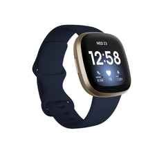 Fitbit Versa 3 - Midnight / Soft Gold