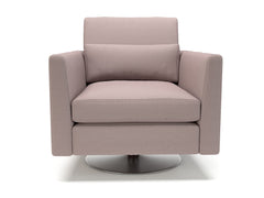 Roselle 90cm Wide Swivel Armchair in Warwick Dolly Fabric