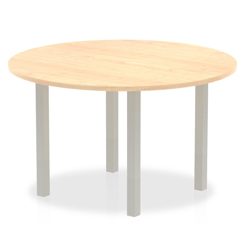 Impulse Round Table With Post Leg