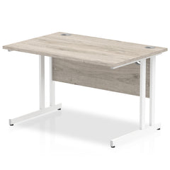 Impulse 1200mm Straight Desk Cantilever Leg