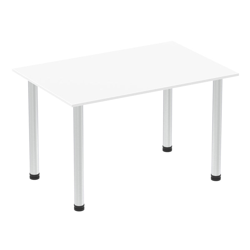 Impulse 1400mm Straight Table With Post Leg