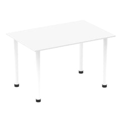 Impulse 1400mm Straight Table With Post Leg