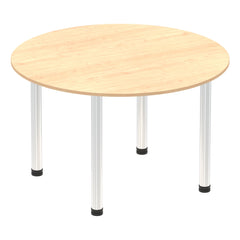 Impulse Round Table With Post Leg